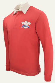 Rugby the way it was meant to be. Vintage Wales Rugby Shirt The Owen The Rugby Company