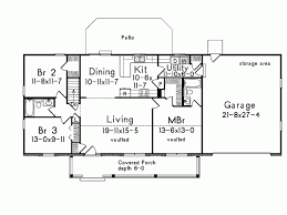 House plans dwg drawing in autocad. Country Style House Plan 3 Beds 2 Baths 1400 Sq Ft Plan 57 171 Ranch House Plans House Plans Farmhouse Country Style House Plans