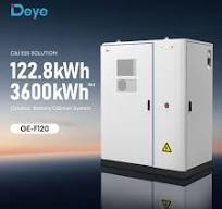 Deye Ge-F120 Solar Battery Lithium LiFePO4 51.2V 100ah 120kwh 1200kwh 3600kwh Bess Energy Storage System Cabinet