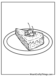 In addition, you can also color a birthday cake yourself. Cake Coloring Pages Updated 2021