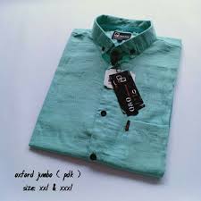 Pink, krem, hijau, tosca, mint, kuning. Kemeja Pria Jumbo Warna Hijau Tosca Mint Coklat Merah Putih Lengan Pendek Katun Oxford Millenials Shopee Indonesia