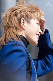 Hongjoong Kpop Ateez Mullet Hairstyle Kim Hongjoong Mullets