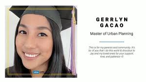 Better late than never to share here but still can't believe I graduated!  What a long winding journey to get to grad school and then go through it --  the idea was