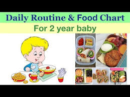 Daily Routine Food Chart For 2 Year Old Baby Hindi