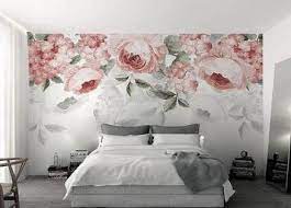 Best Flowers Wallpaper Large 16 Ideas Wallpaper Bedroom Wallpaper Bedroom Vintage Room Decor
