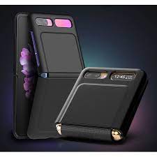 Made with pu leather exterior and soft fabric interior which keeps from phone safe from drops and scratches. Araree Aero Flex Samsung Galaxy Z Flip Protective Case Black