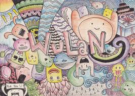 Contoh kaligrafi gambar kaligrafi mudah berwarna. 73 Contoh Gambar Doodle Nama Pacar Simple Mudah Keren 2019