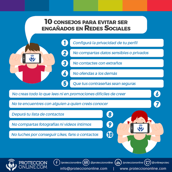 Resultado de imagen de COMO PREVENIR LOS RIESGOS EN LAS REDES SOCIALES"