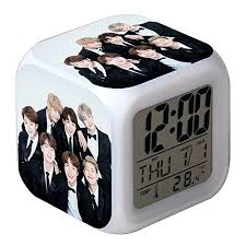 Dreamstime is the world`s largest stock photography community. Skisneostype Kpop Bts 7 Color Led Digital Alarm Clock Cute Cartoon Bangtan Boys Touch Night Light Desk Clock H08 Buy Online In Andorra At Andorra Desertcart Com Productid 92413960
