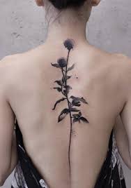 17 Spine Tattoo Designs That Will Chill You To The Bone Flower Spine Tattoos Spine Tattoo Spine Tattoos For Women