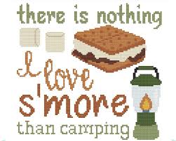 Maybe you would like to learn more about one of these? S More Camping Cross Stitch Pattern