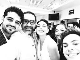 Del día de la presentación oficial a medios @juegosdeamorypoder. Con mis  hijos y mi nuera @paulina_ruizmenendez @edwardcasttillo @javobtz . Ahhh!  Cuanto cariño ❤️❤️❤️