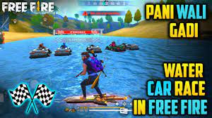 Garena free fire car stunt challenge in game freefire batteleground. Free Fire Water Car Race Full On Masti Dashing Car Tsgarmy Youtube