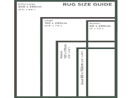 Area Rug Sizes Chart Bodenal Co
