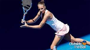 There is a tribal design tattooed just above her elbow, on her left arm. The Maori Inspired Tattoos Of Wta Finals Competitor Karolina Pliskova Youtube