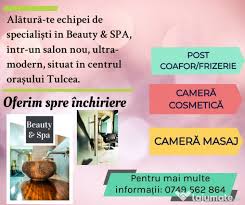 Tipul de locuri de muncă. Salon Masaj Angajam Urgent Tulcea Adroe Job