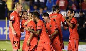 Tue, 11 may 2021 stadium: Levante 0 5 Barcelona Match Report Catalans Run Riot Over 10 Man Hosts To Keep Up 100 Per Cent Record Despite Messi Missing Penalty Daily Mail Online