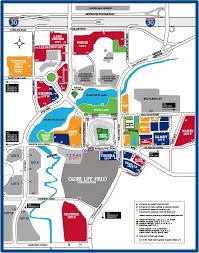 disclosed cowboy stadium parking chart globe life ballpark