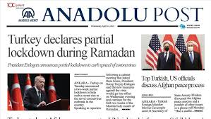 Newspaper front pages newspaper cover newspaper headlines fight for justice top news stories interesting news newspaper headlines: Anadolu Post Issue Of April 14 2021