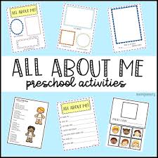 Use the word bank below and fill in the action that goes with each body part. All About Me Preschool Theme