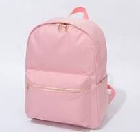 Mochila de Nylon impermeable con logotipo personalizado para niños y niñas,  morral escolar rosa para viaje al aire libre, venta al por mayor