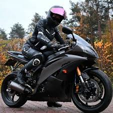 Ilydz Yamaha R6 Yamaha R6 Black Motorcycle Girl