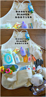 Daddy S Diaper Dooties Packed With Diapers Wipes Powder Lotion Soap Tylenol Gloves Hand Saniti Diy Baby Shower Gifts Daddy Baby Shower Baby Shower Diy