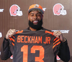 This is a part of a past twitch stream. Odell Beckham Jr Makes 1st Official Appearance In Browns Uniform