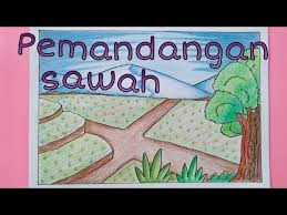 Keindahansawahdidesalagiviral#sawahviral pemandangan sawah nanggulan pemandangan sawah dan gunung pemandangan. Cara Menggambar Dan Mewarnai Pemandangan Sawah