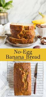 Eggless Banana Bread With Honey Dessert For Two In 2020 Bread Recipes Sweet Honey Dessert Best Banana Bread
