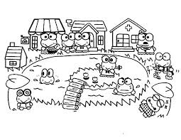 Nov 06, 2011 · keroppi coloring page s on the available functions to stimulate the imagination of children. Kero Kero Keroppi Village Coloring Pages Kids Play Color