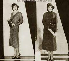 1930s Fashion Winter Style January 1932 1930s Fashion Winter Fashion Fashion