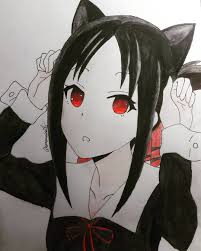 Kaguya Shinomiya Seni Doodle Seni