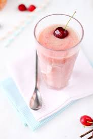 Smoothie Cerise Peche Et Banane Chefnini Recette Smoothie Cerise Smoothie Recette Recette Smoothie Banane