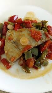 Steak De Thon Basquaise Recette Steak De Thon Recettes De Cuisine Thon