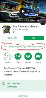 Para acumular la experiencia y la quintaesencia de juegos anteriores como car simulator vietnam, truck simulator vietnam, bus simulator vietnam, . Chuc Má»«ng Game Bus Simulator Vietnam Len Top 1 á»©ng Dá»¥ng Tráº£ Phi Hang Ä'áº§u Tren Google Ch Play