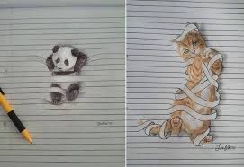 Cool Cute Pencil Drawing Images Animals The Japingape I'll say this video is great for observing how the. cool cute pencil drawing images animals