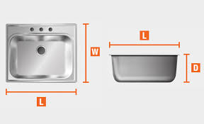 Use proper size to keep sink in order to make changing drains easier, sink drain sizes are standardized. How To Measure A Kitchen Sink The Home Depot