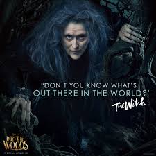 Meryl Streep Is The Witch Into The Woods Movie Disney Live Action Movies Meryl Streep