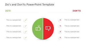 Dos And Donts Powerpoint Template Powerpoint Templates Powerpoint Background Templates Powerpoint