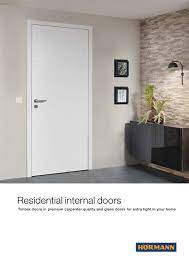 You'll find what you need in our vast selection of interior doors. Internal Doors New Construction And Modernisation Hoermann Ae