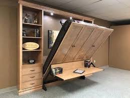 Murphy Bed With Stay Level Desk Watch It Stay Level Murphybed Murphy Bed Ikea Modern Murphy Beds Murphy Bed Plans