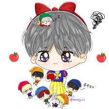 Kết quả hình ảnh cho v bts chibi