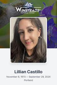 Lillian Espino Castillo, 50, lost her battle with cancer at University  Health University Hospital in San Antonio, Tx. surrounded by her family