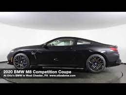 Especially on a black car. 2020 Bmw M8 Competition Coupe Black Sapphire At Otto S Bmw In West Chester Pa Youtube
