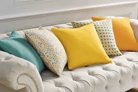 Decorative sofa cushions have two roles. How To Choose And Arrange Cushions The English Home