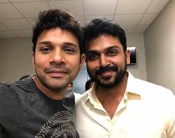 After the #KarthikAndFriends gig at Dallas! Glad to have been joined by  Karthi! Next stop Houston.