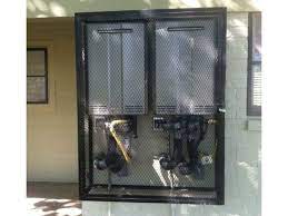 Utility Box Security Cage From Vulcan Metal Stampings Utility Box Metal Stamping Tankless Water Heater