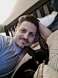 My boy. Not only has he stolen my heart many years ago. But he has now  completely stolen my boyfriends heart. I love these two and their special  bond.♥️🐶♥️