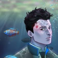 4x Reed900 all Universes, Detroid Become Human, 4 Pieces Sticker-set